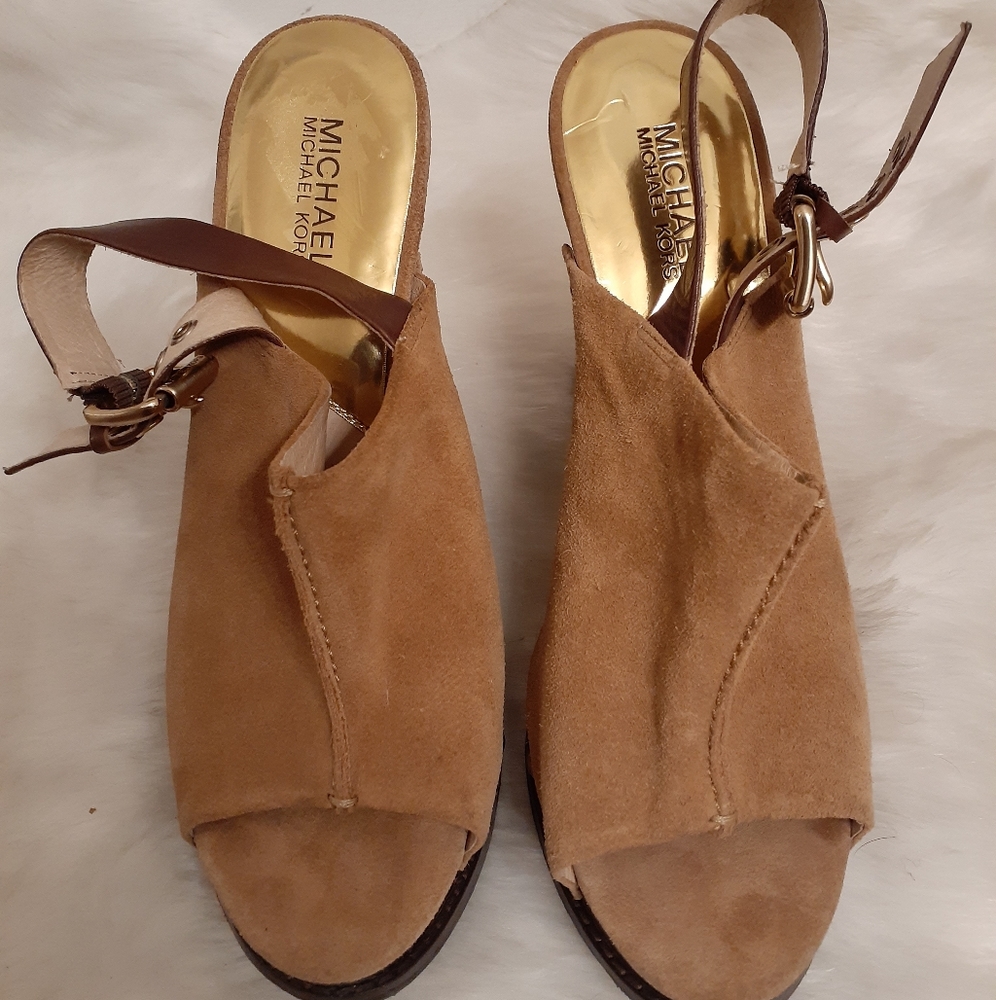 Michael Kors Suede Sandals